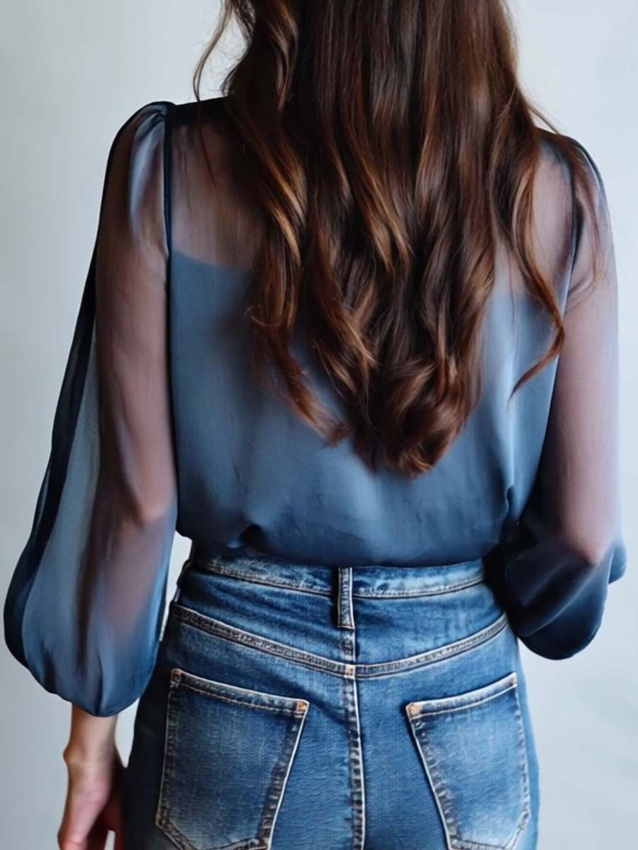 Bohemian Floral Women's Blouse