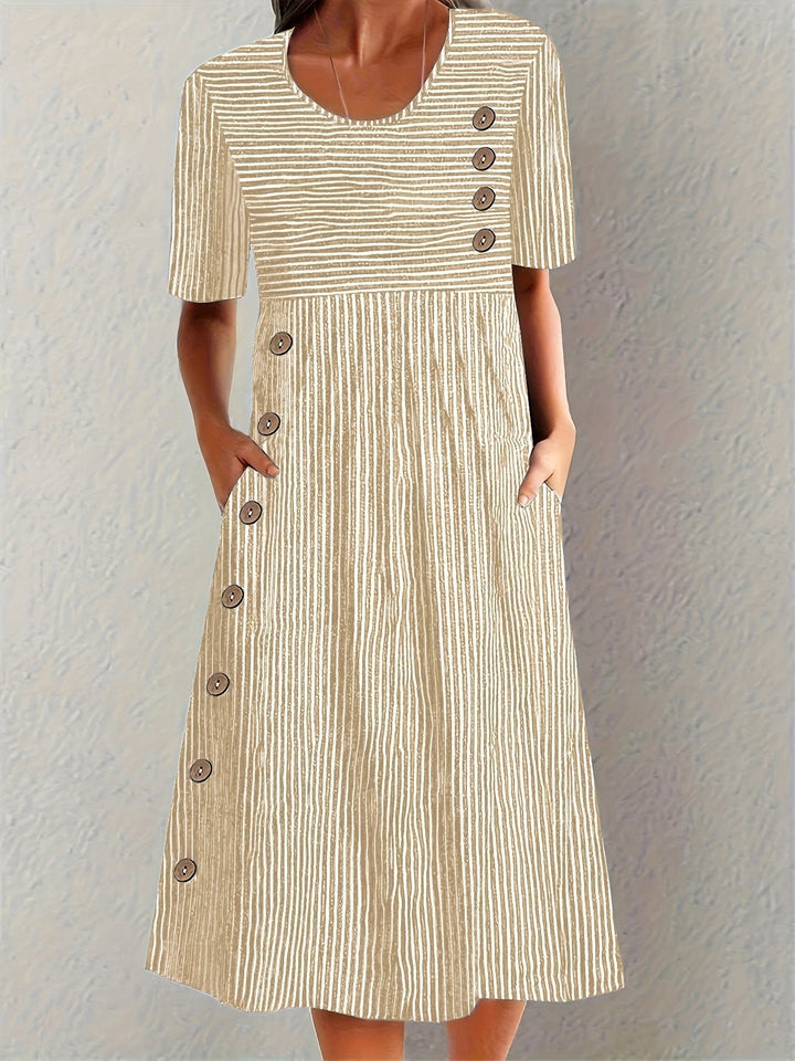 Sofia™ | Breezy Striped Summer Dress