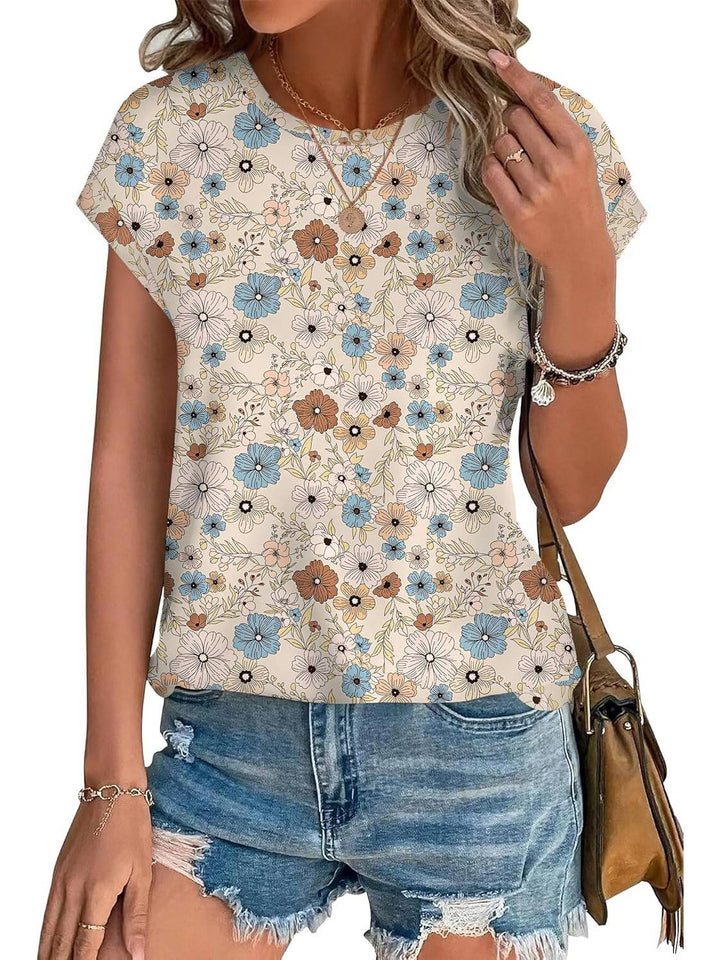 Necie | Stylish Patterned Blouse