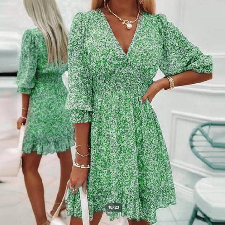 Sunna - Graceful Floral Dress