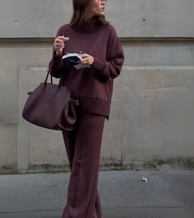 CARMINE™ | Sophisticated Two-Piece Ensemble
