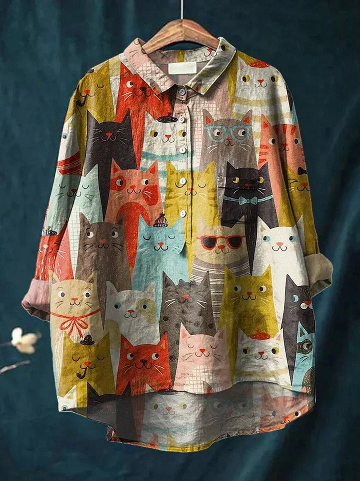 Clarano | Brooks Fun Patterned Blouse