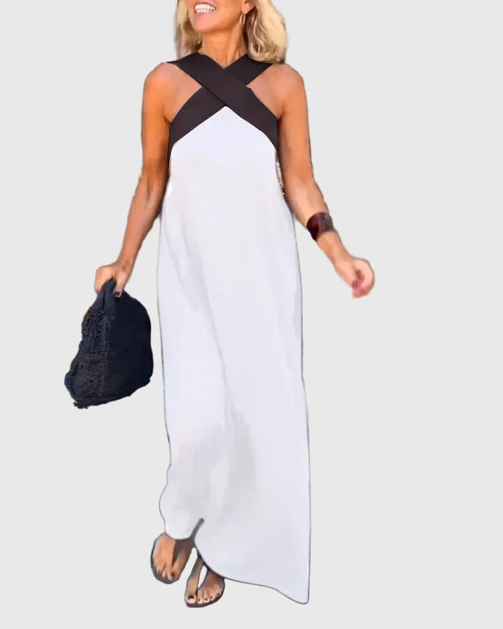 Elena | Elegant Maxi Dress with Flowing Silhouette