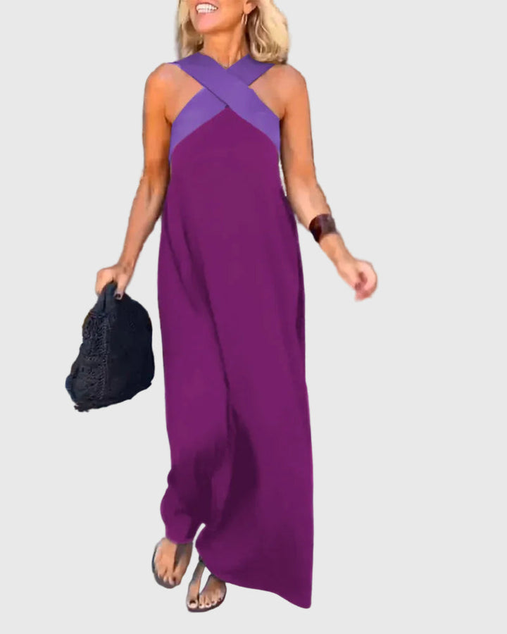 Elena | Elegant Maxi Dress with Flowing Silhouette