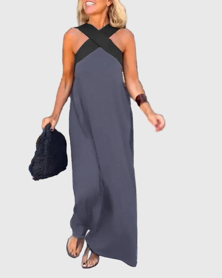 Elena | Elegant Maxi Dress with Flowing Silhouette