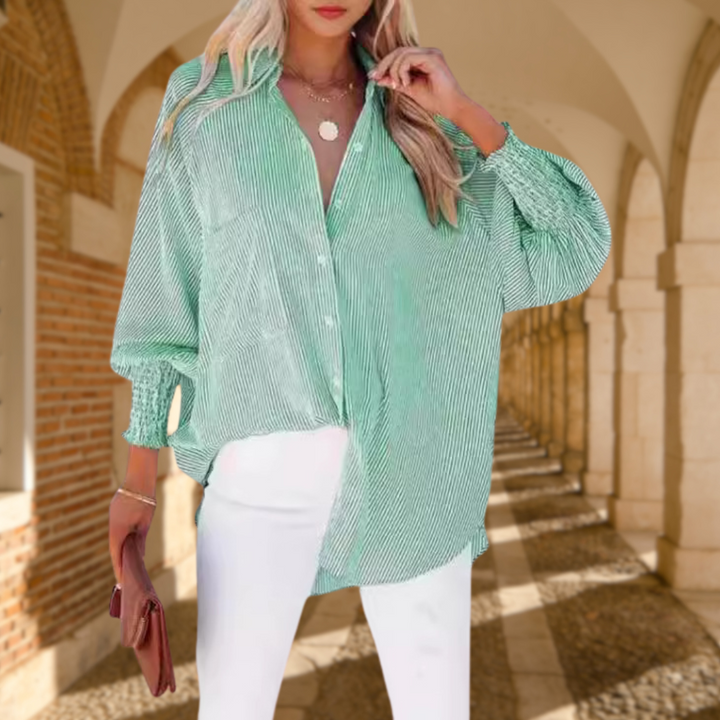 Maude™ – Casual Relaxed-Fit Shirt for Everyday Wear