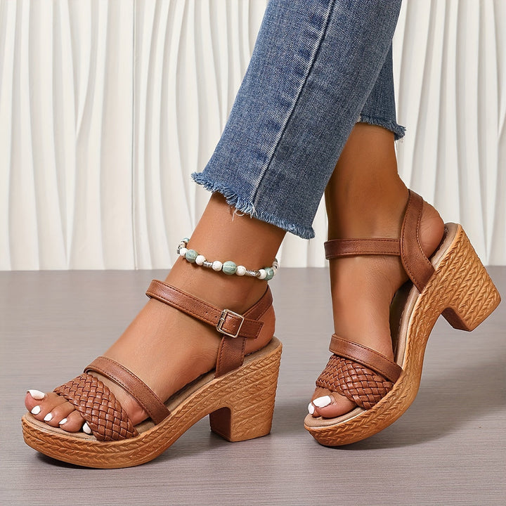 Haven - Woven Strappy Sandals