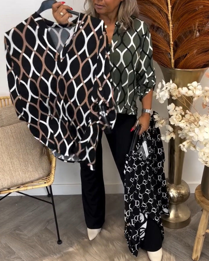 Janny™ | Elegant Long Sleeve Casual Blouse with Chic Design