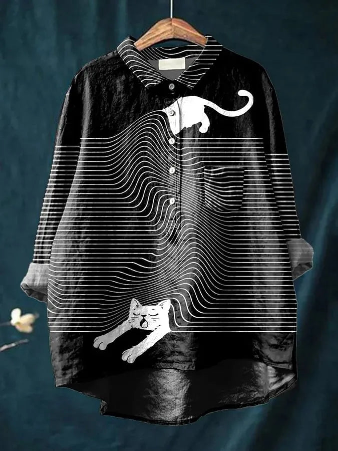 Clarano | Brooks Fun Patterned Blouse