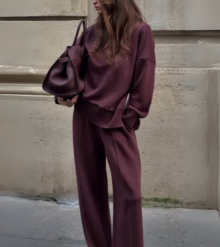 CARMINE™ | Sophisticated Two-Piece Ensemble
