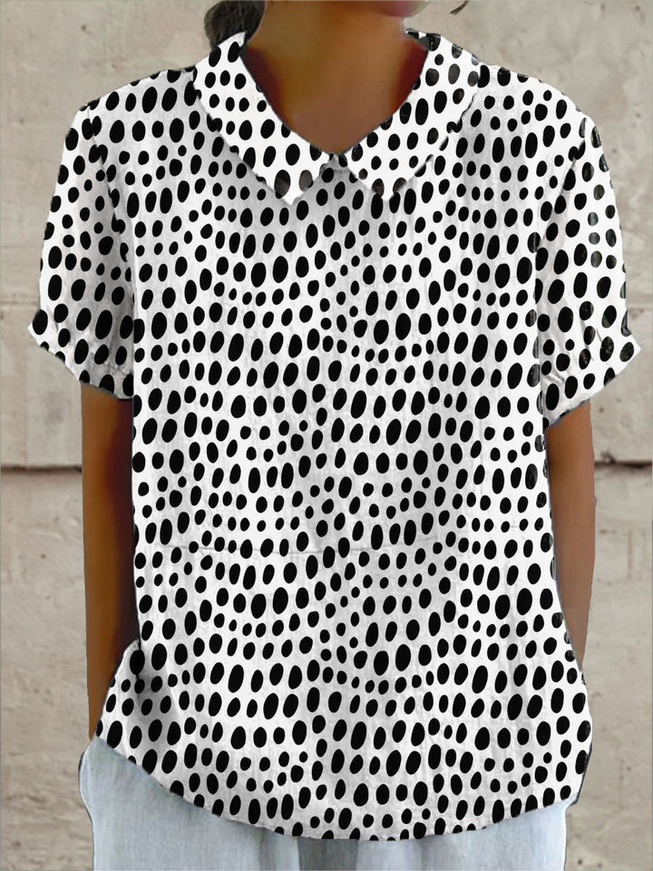 Lily | Polka Dot Patterned Blouse