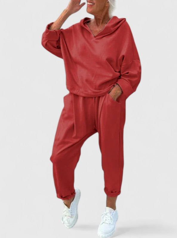 Sally | Cozy Hooded Sweatshirt Ensemble