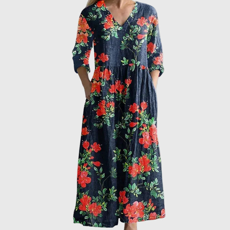 Willow | Elegant Maxi Dress with Flowing Silhouette