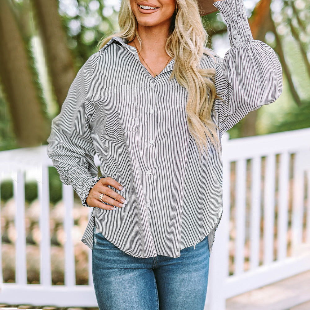 Maude™ – Casual Relaxed-Fit Shirt for Everyday Wear