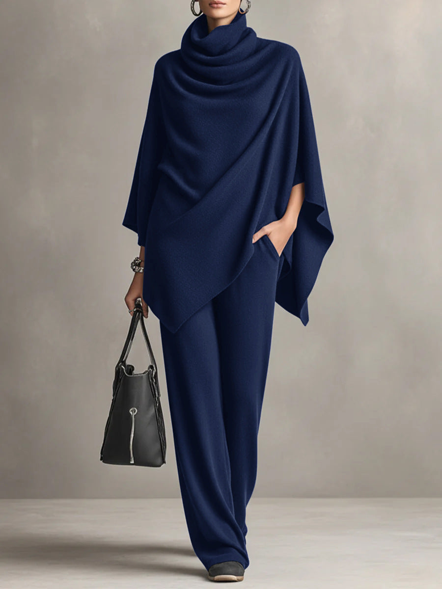 Seraphine™ | Chic Drape Two-Piece Ensemble