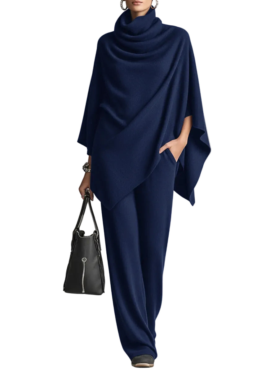 Seraphine | Chic Draped Two-Piece Ensemble