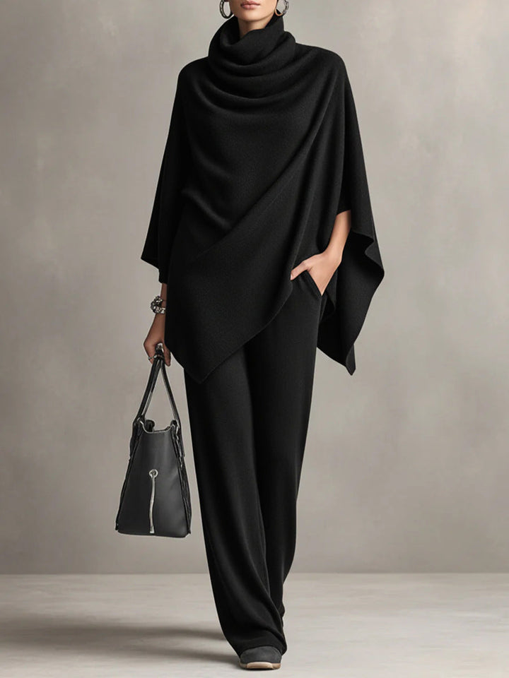 Seraphine™ | Chic Drape Two-Piece Ensemble