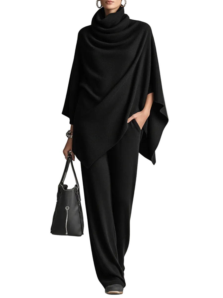 Seraphine | Chic Draped Two-Piece Ensemble