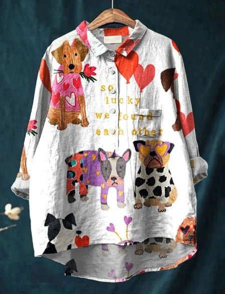 Clarano | Brooks Fun Patterned Blouse