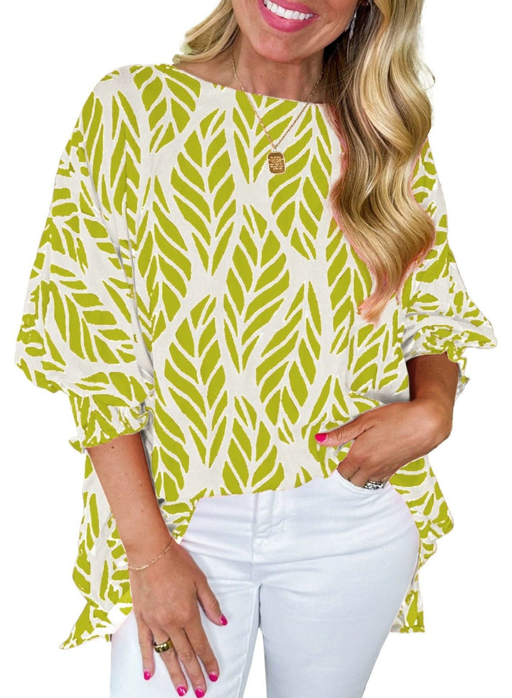 Risa | Balloon Sleeve Top