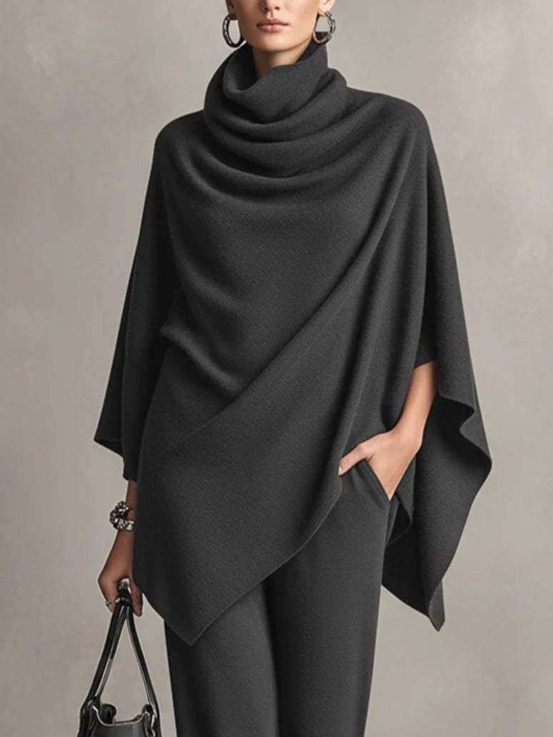 Seraphine™ | Chic Drape Two-Piece Ensemble