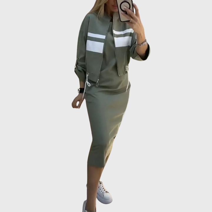 Chic Casual Two-Piece Ensemble