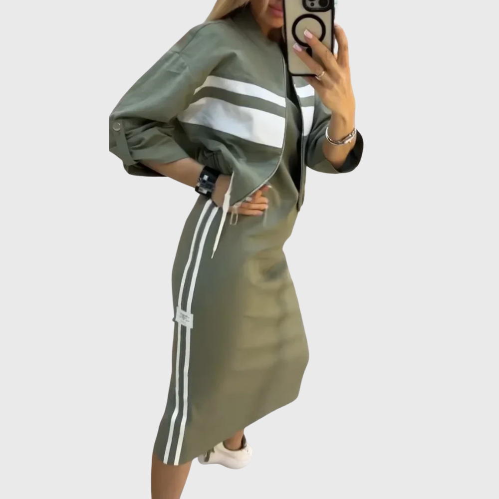 Chic Casual Two-Piece Ensemble