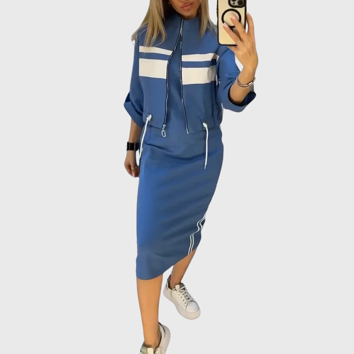 Chic Casual Two-Piece Ensemble