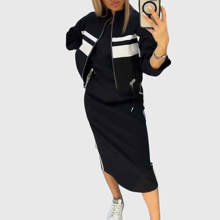 Chic Casual Two-Piece Ensemble