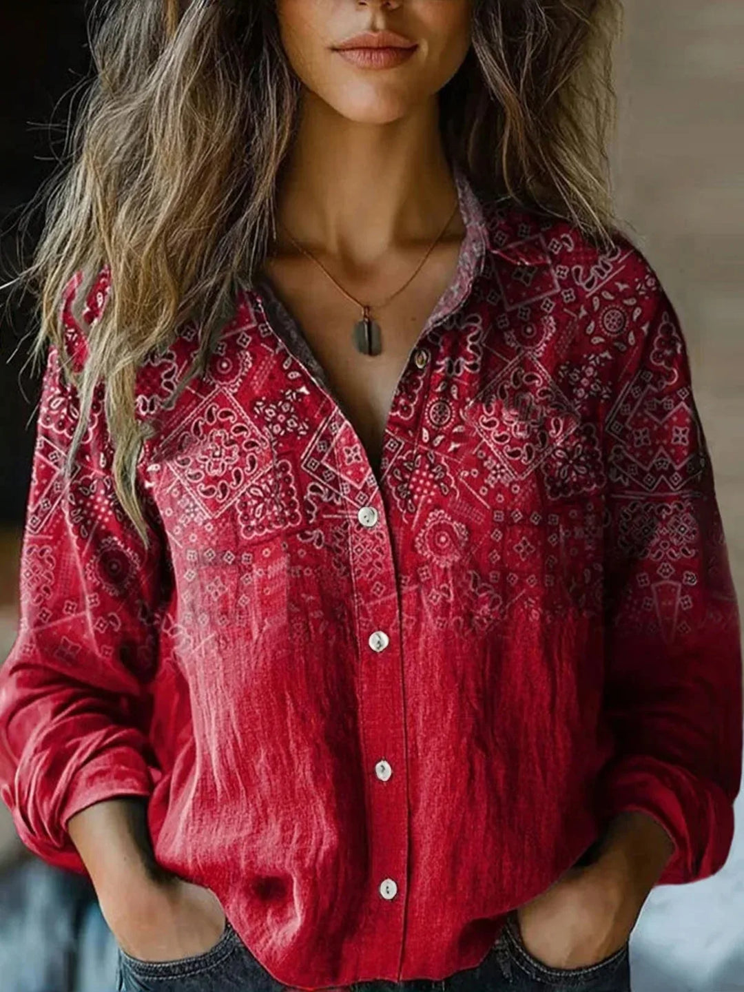 Hayden Delanova | Elegant Blouse