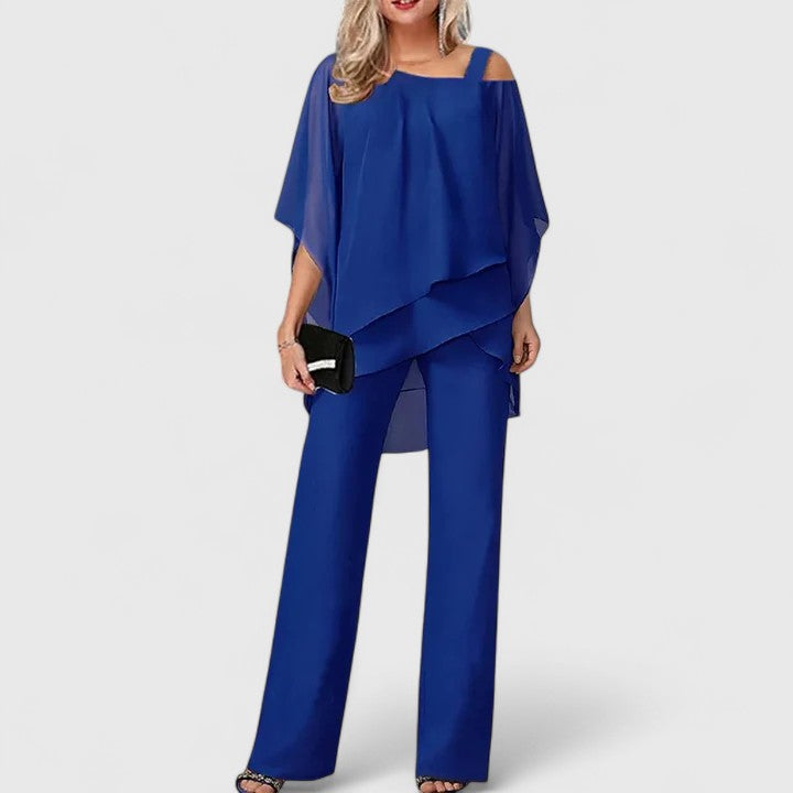 Serenity | Chic Two-Piece Trouser Ensemble