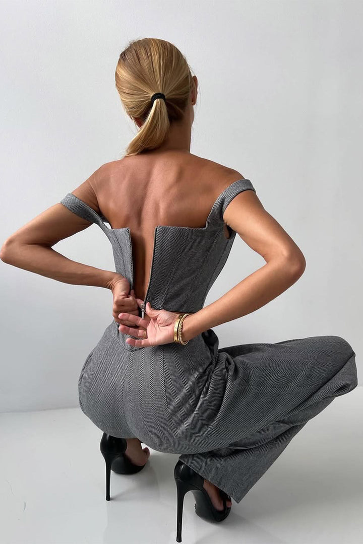 Grace - Double-Breasted Blazer Three-Piece Set