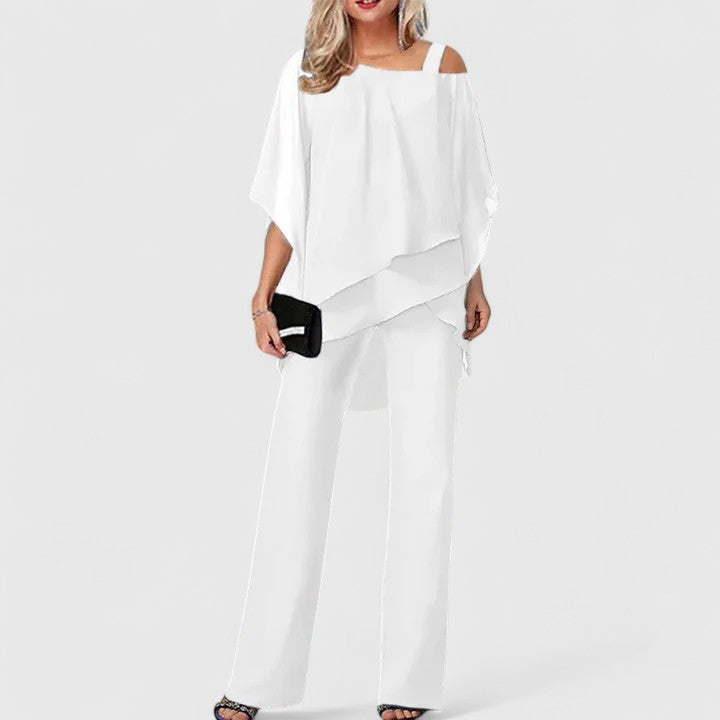 Serenity | Chic Two-Piece Trouser Ensemble