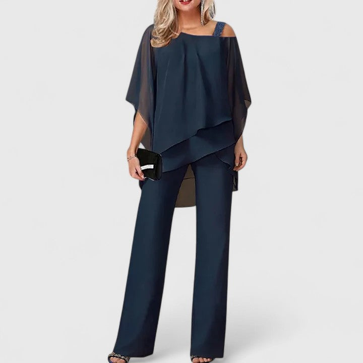 Serenity | Chic Two-Piece Trouser Ensemble
