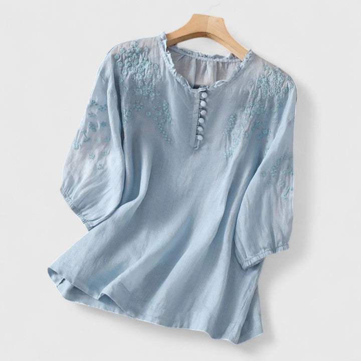 Vasilene | Chic Button-Up Blouse