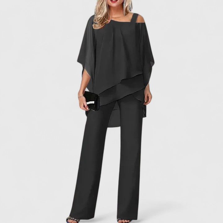 Serenity | Chic Two-Piece Trouser Ensemble