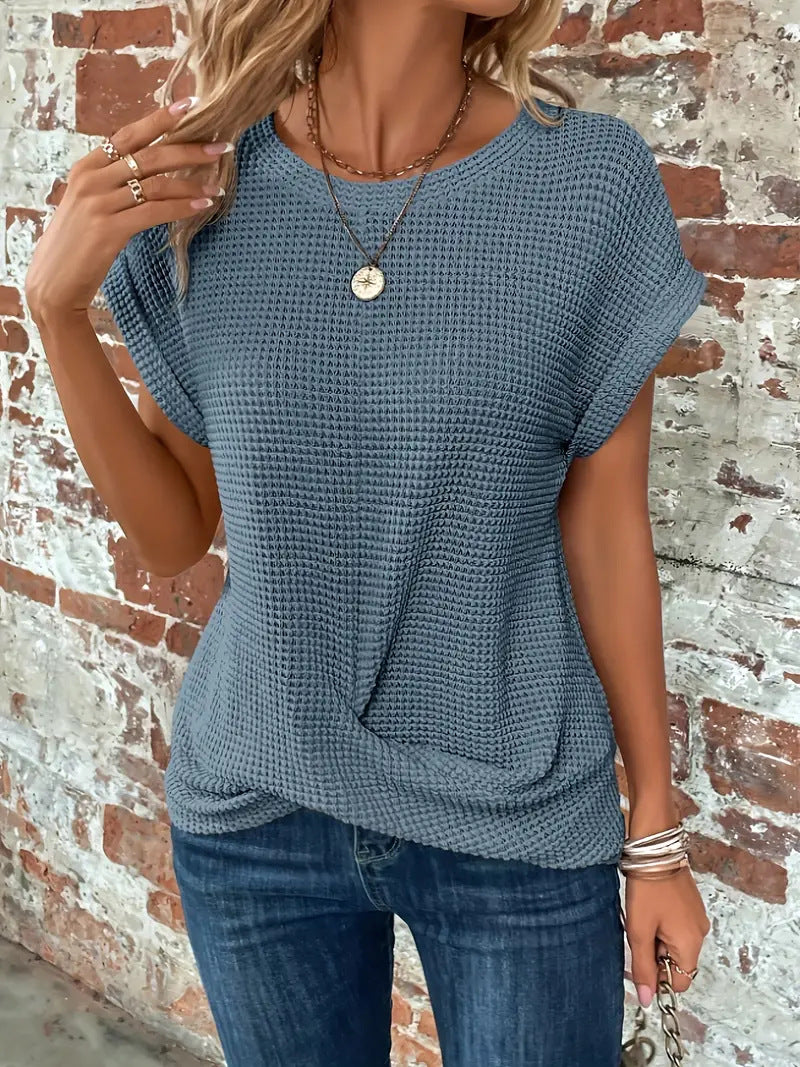 Sophie - Sweetheart Round Neck Tee