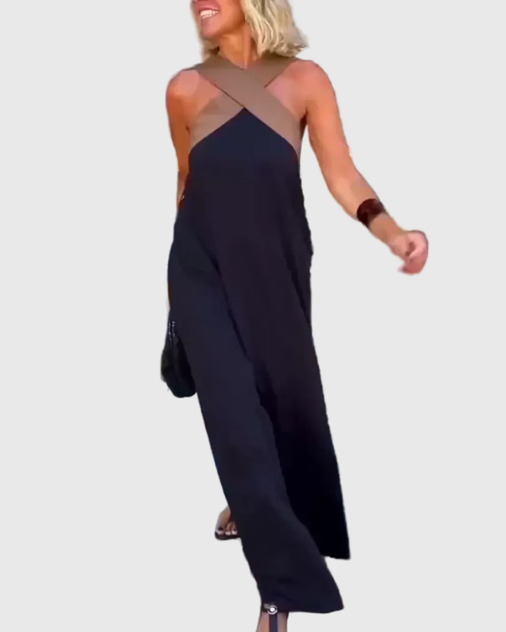 Elena | Elegant Maxi Dress with Flowing Silhouette