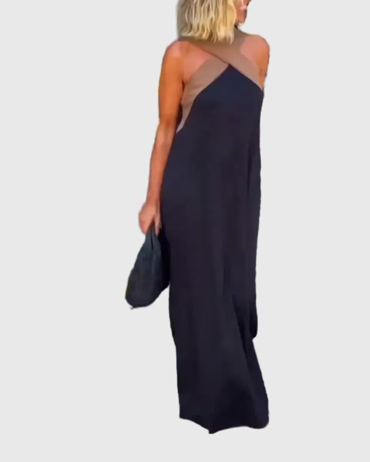 Elena | Elegant Maxi Dress with Flowing Silhouette