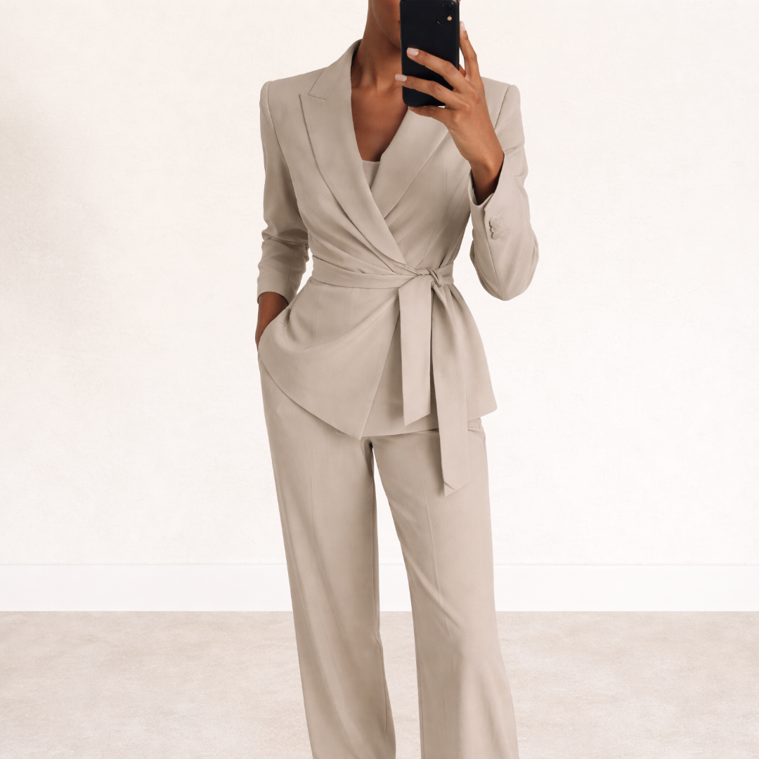 Evelyn | Tailored Blazer with Belt