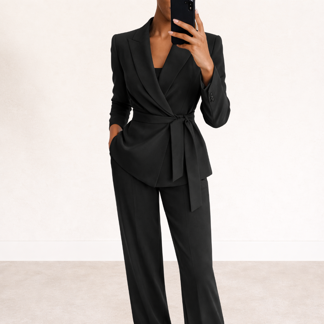Evelyn | Tailored Blazer with Belt