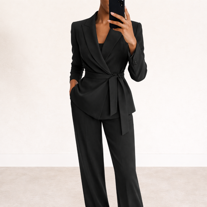 Evelyn | Tailored Blazer with Belt