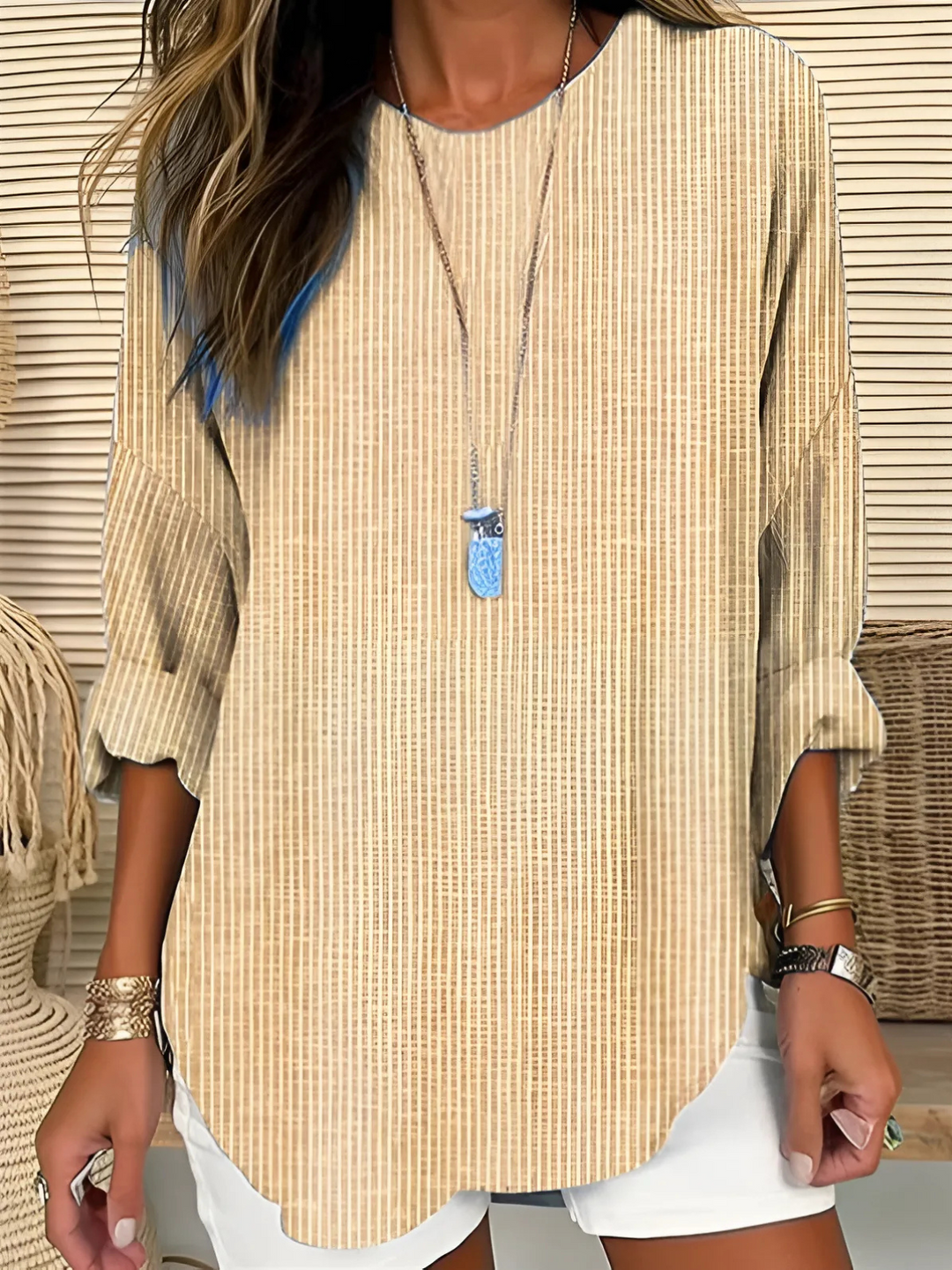 Rhea | Chic Striped Top