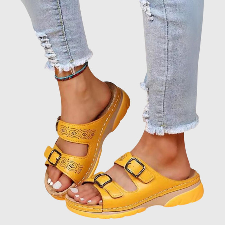 Diora™ | Premium Leather Orthopedic Sandals