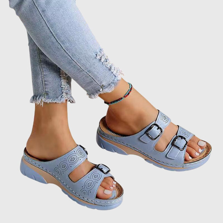 Diora™ | Premium Leather Orthopedic Sandals