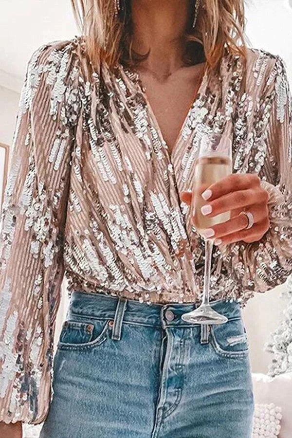 Sierra - Elegant Glam Blouse