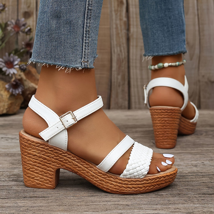 Haven - Woven Strappy Sandals