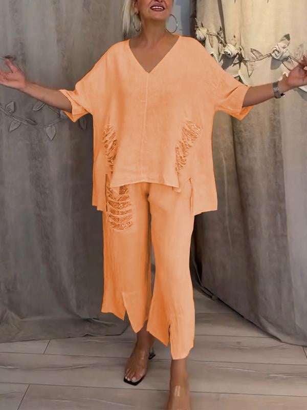 BIANCA | Chic Two-Piece Summer Ensemble for Sunny Days