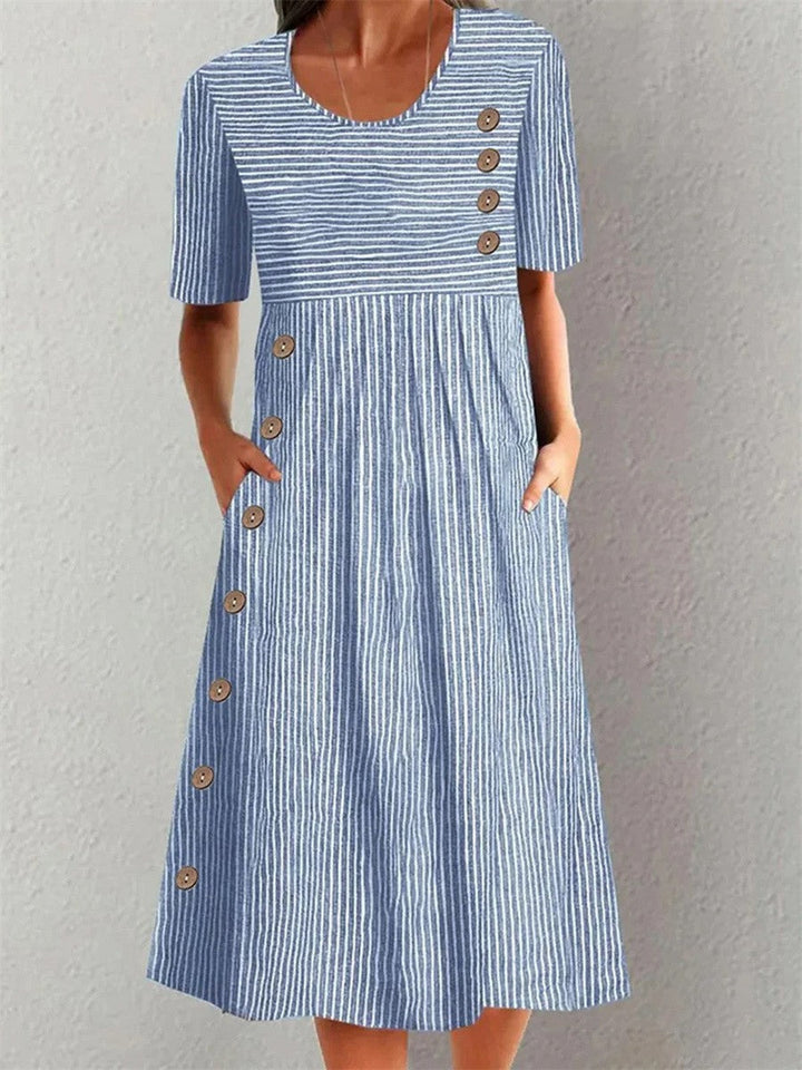 Belle | Summer Striped Dress