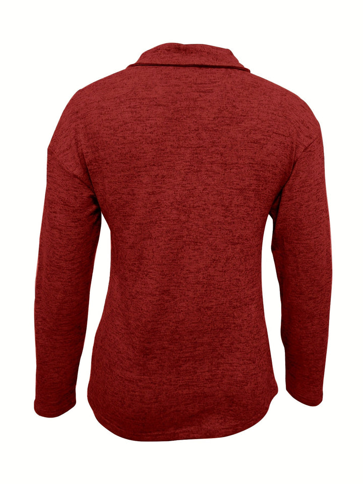 Charlene | Elegant Long-Sleeve Blouse